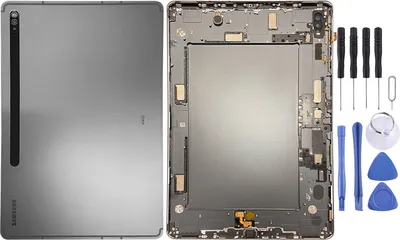 Produktbild von Samsung Akku Deckel Batterie Cover Galaxy Tab S7 Plus 5G T976 GH96-13787A Black