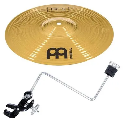 Productafbeelding van Meinl bekkenset HCS12S, bestaande uit een 12-inch splash bekkens en een PA-HCM-SP bekkenshouder