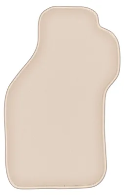 Produktbild von DURBAN Beige Velours-Fahrerfußmatte für Mitsubishi Eclipse III Coupé (1999-2006)