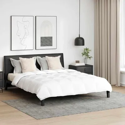 Produktbild von Möbel Bettdecke Sonstiges mit Kissen 3 pcs Weiß 240 x 220 cm Daunen - Bettdecken 3377072