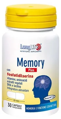 Immagine prodotto di Longlife Memory Plus 30 Capsule Fotoprotette