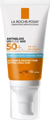 Immagine prodotto di La Roche Posay Anthelios Uvmune 400 Crema Idratante SPF50+, 50 ml