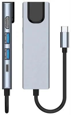 Produktbild von USB-C Hub 5-in-1 Adapter mit HDMI 4K LAN