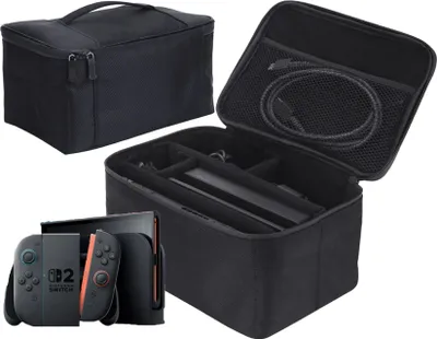 Zdjęcie produktu dla Etui Wzmocniony Torba Walizka Podróż Do Konsoli Nintendo Switch 2 2025