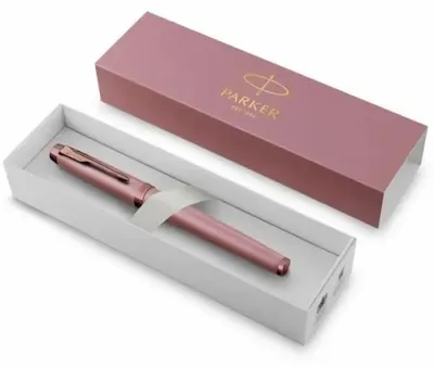 Zdjęcie produktu dla Parker IM, Mauve, System napełniania nabojem, Mosiądz, Lakier, Okrągła, Średni