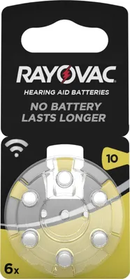 Produktbild von Varta 04610945416, Einwegbatterie, PR70, Zink-Luft, 1,45 V, 6 Stück(e), 105 mAh