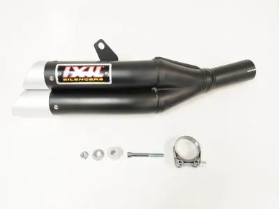 Zdjęcie produktu dla Tłumik tylny IXIL Hyperlow stal nierdzewna czarny / zaślepka aluminiowa - XH6333XB