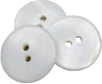 Image de Boutons en nacre naturelle de 20 mm pour la couture de bijoux