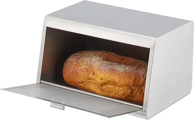 Produktbild von Metallenes Küchenbrotschrank HxBxD 205-345-235 silber