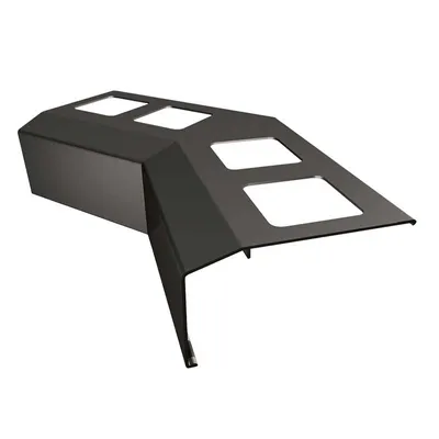 Produktbild von Renoplast Aluminium Traufprofil K301 Keramikboden, Innenecke 135°, Graphit