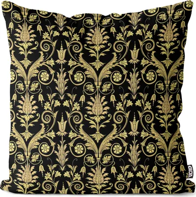 Produktbild von VOID Barock Blumen Italien Design Kissenbezug Kissenhülle sofa couch wohnzimmer dekoration wasserfest Outdoor Garten Kissen bezug deko