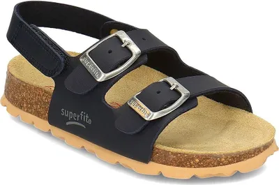 Produktbild von superfit SANDALEN KI/DA/HE KK \\ FUSSBET Pantoletten in Blau, Größe 26