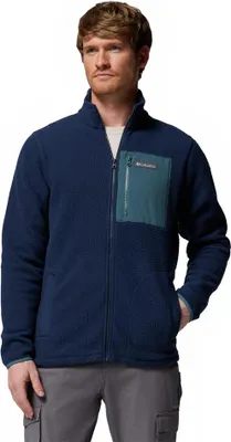 Obrázok produktu pre Columbia Jasper Ridge™ Pebbled Fleece s celoprepínacím zipsom Blue XL Man Blue XL