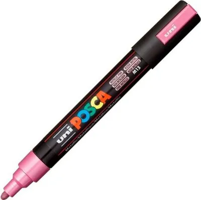 Zdjęcie produktu dla Flamaster POSCA PC-5M różowy (6 sztuk)