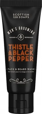 Produktbild von Scottish Fine Soaps Gesichts- & Bartreiniger Thistle & Black Pepper 75ml