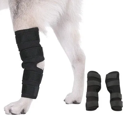 Productafbeelding van Kniebeschermers voor honden - Ondersteunende elleboog- en kniebandage voor huisdieren