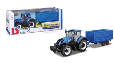 Produktbild von Bburago New Holland T7.315 1:32 mit Anhänger