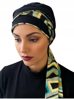 Immagine prodotto di Eva Design Benay: turbante alla moda in chiffon per donna