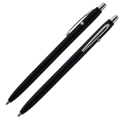Produktbild von Shuttle Space Pen, Mattschwarz mit Chromakzenten (#CH4BC)