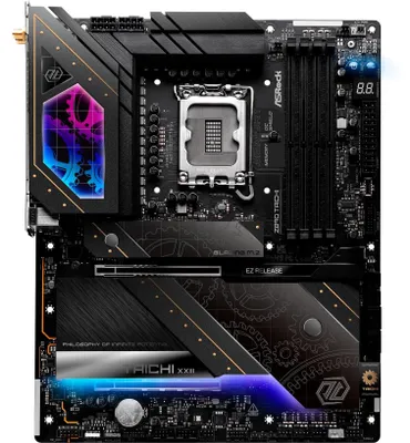 Image de ASRock Z890 TAICHI - Carte mère - ATX - LGA1851 socket - Chipset Z890 - USB4, USB-C 3,2 Gen 2x2, USB 3,2 Gen 2, USB 3,2 Gen 1 - 5 Gigabit Ethernet, Wi-Fi 7, Bluetooth - Graphique embarqué (CPU requis) - HD Audio (5,1-Channel) (90-MXBPR0-A0UAYZ)
