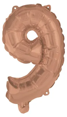 Zdjęcie produktu dla Balon foliowy cyfra 9 - 96 cm - 1 szt.