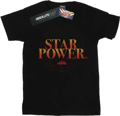 Produktbild von Marvel - "Star Power" T-Shirt für Herren BI20499 (3XL) (Schwarz)