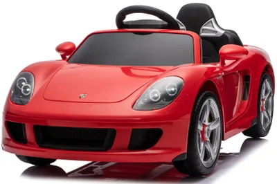 Produktbild von Elektro Kinderfahrzeug Porsche Carrera GT Kinderauto Elektroauto Akku MP3 Fernbedienung rot Sun Baby