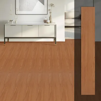Obrázek produktu pro Aopunly PVC podlaha Vinylová podlaha Samolepicí 36 kusů 5m², Voděodolná protiskluzová pro kuchyň, obývací pokoj, balkon (Hnědý dub)