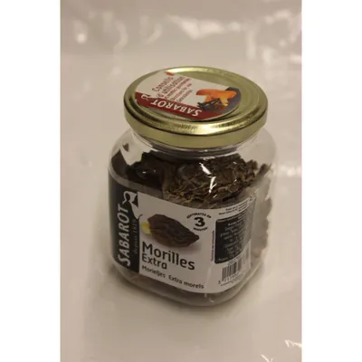 Produktbild von Sabarot Morilles Extra 30g Glas (Morcheln)