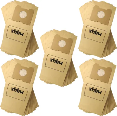 Produktbild von vhbw 50x Staubbeutel Ersatz für Menalux 3385 P für Staubsauger - 22cm x 19,5cm Sandfarben
