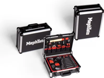 Produktbild von Mephisto Premium XL Werkzeugkoffer mit CRV Werkzeug