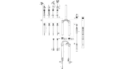 Produktbild von RockShox Service Kit Full 30 Gold Solo Air