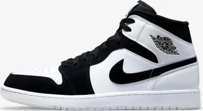 A single Nike Air Jordan 1 Mid SE shoe is shown against a white background.