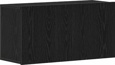 Obrázek produktu pro vidaXL TV skříňka černý dub 80 x 30 x 41 cm materiál na bázi dřeva