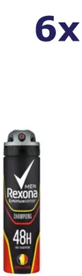 Produktbild von 6x Rexona Deo spray - 150ml - men champions