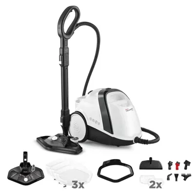 Image de Nettoyeur vapeur chaudière haute pression - 4 bar - 14 accessoires - Réservoir 2 litres