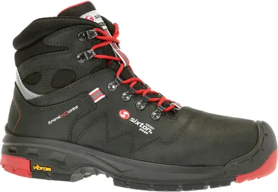 Produktbild von Sixton Peak Arbeitsschuhe Tonale S3 Schwarz/Rot Größe 43