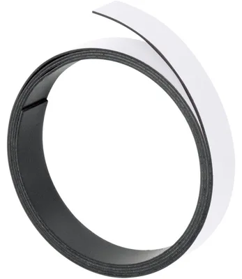 Immagine prodotto di Franken M80209 Nastro magnetico - 100 cm x 10 mm, bianco
