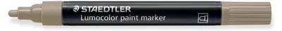Produktbild von STAEDTLER Lumocolor 349 Acryl-Marker mit Rundspitze Einzelprodukt warmgrau hell