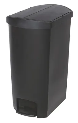 Zdjęcie produktu dla Rubbermaid 1883614, 68 l, Prostokątny, Żywica, Czarny, Pedał, Plastik