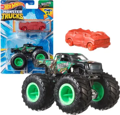Produktbild von Hot Wheels Monster Trucks HWN44, Monstertruck, 3 Jahr(e), Metall, Kunststoff, Mehrfarbig