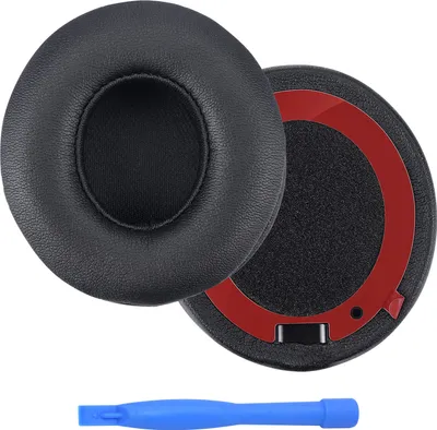 Produktbild von Ersatz Ohrpolster Beats Solo 4 – Memory-Schaum & Protein Polyurethan– Schwarz