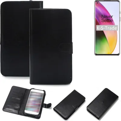 Produktbild von K-S-Trade Handyhülle Schutzhülle kompatibel mit OnePlus 8 Handy Schutz Hülle Handyhülle Bumper schwarz 1x