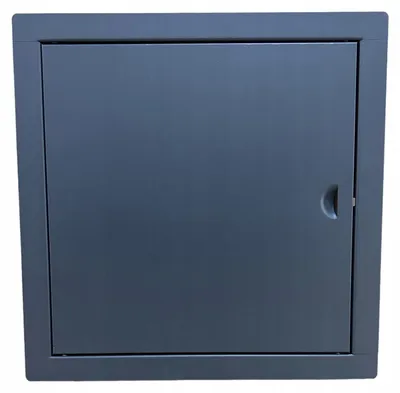 Produktbild von Kimi Metall Revisionsklappe Anthrazit Struktur 30x30