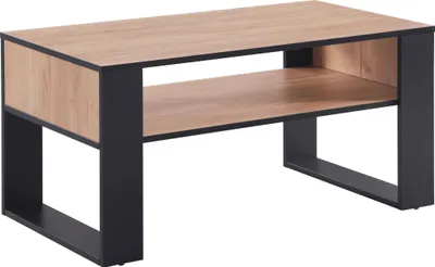 Obrázek produktu pro Konferenční stolek Houseland Domini dub craft zlatý/černý