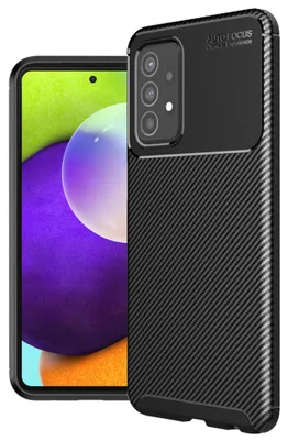 Zdjęcie produktu dla Techsuit CarbonFiber etui na Samsung Galaxy A52 4G A52 5G A52s 5G - czarne