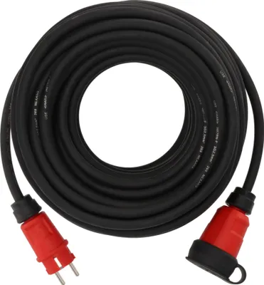 Produktbild von Brennenstuhl Professional Verlängerungskabel VN 2200 IP44, 25m schwarz H07RN-F 3G2,5