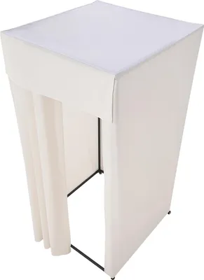 Obrázek produktu pro SucceBuy Mobilní šatna s ochrannou zástěnou, 99x99x204,5 cm pro butiky