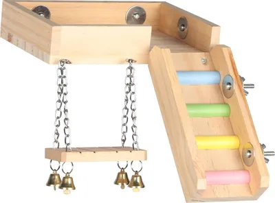 Productafbeelding van Duvo+ Houten Speelplatform