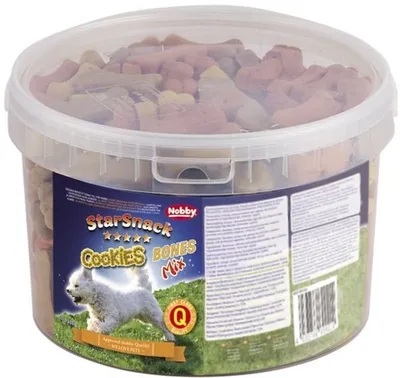 Obrázok produktu pre Nobby STARSNACK Cookies "Bones Mix" Eimer 1,3 kg